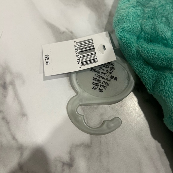 Disney Parks Adults Bucket Hat - Mickey Mouse & Friends Terry Cloth teal NWT - Picture 4 of 5